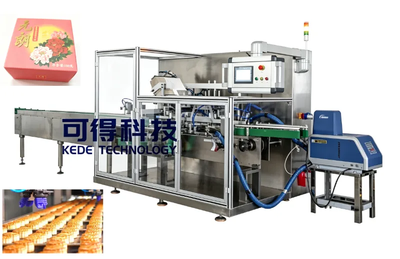 Kuinka Mooncake Factory paransi pakkaustehokkuutta 200 % – KEDE-koneet tulivat tavaran mukana