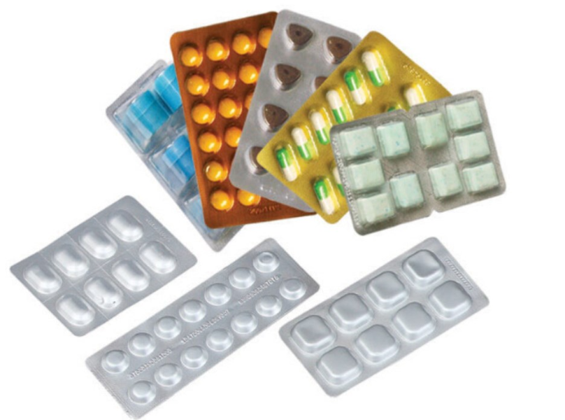 Automatic Tablet Capsule Packaging Pill Blister Packing Machine